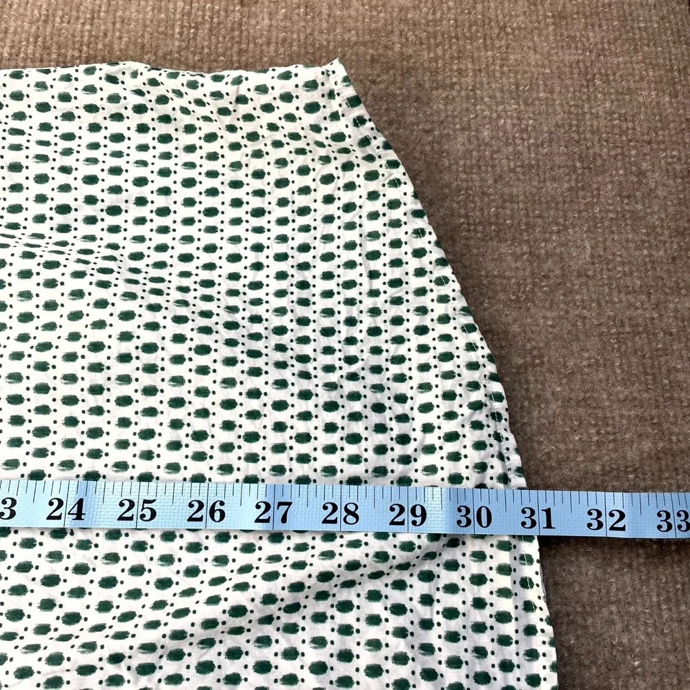 Rodd & Gunn Byron Geo Print Shirt Men XL White Green Cotton Sports Fit Button Up